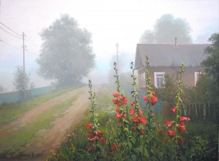 picturesque-russia:  Вячеслав Палачев. Ранним утром. /