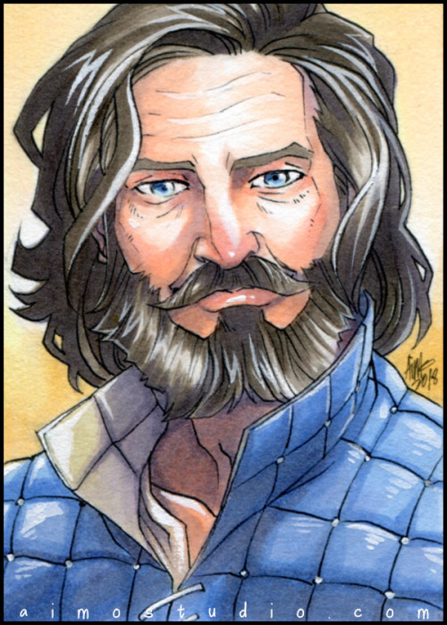 aimosketchcard: Blackwall in four face-claim flavors (can you guess who is which?), with one in my regular Manpain Style™  All available at my online art store - http://aimostudio.artfire.com 