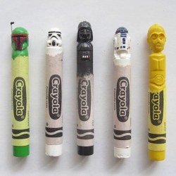 fitzillo:  by im_gallery — Crayon Carvings by Hoang Tran #waxnostalgic #hoantran #art #starwars #crayola  @illustratedmonthly http://ift.tt/16Wfb3Q digital books | vectors | fonts | art supplies August 13, 2015 at 11:06AM via: http://ift.tt/1h6nEbr