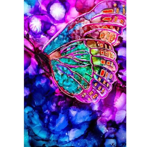 5D Diamond Painting  The Stars Butterfly