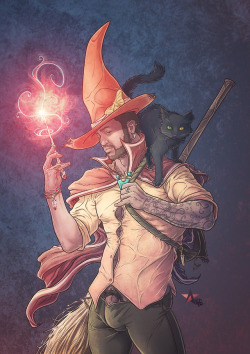 akeart:New commission - The Wizard