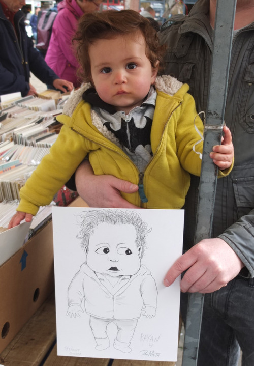 Caricatures in GoudaI was a guest artist at the “Strips op de Markt” comic festival in Gouda, Nether