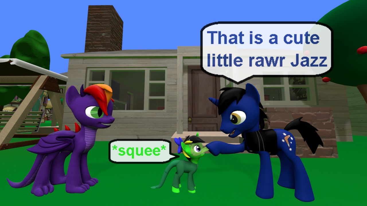 ask-the-out-buck-pony:Asked by @askfirejadedragony / FireLapisJadex3!