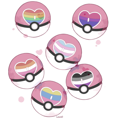 Just wanted to post the transparent versions before pride months ends ^^