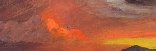 XXX  Sunset Clouds by Frederic Edwin Church  photo