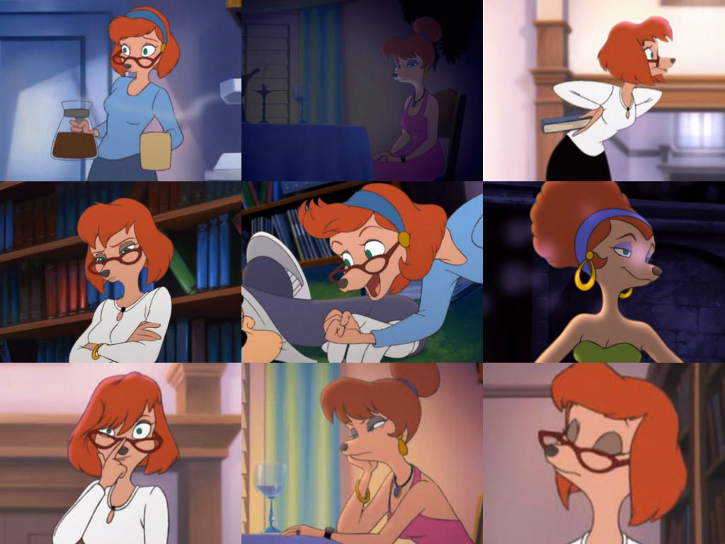 Extremely goofy movie librarian