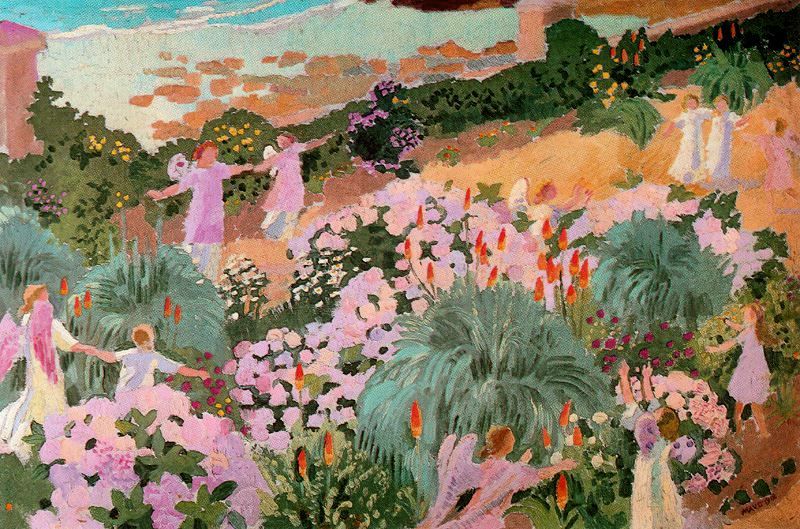 radstudies:  Maurice Denis (French, 1870-1943) Paradise 