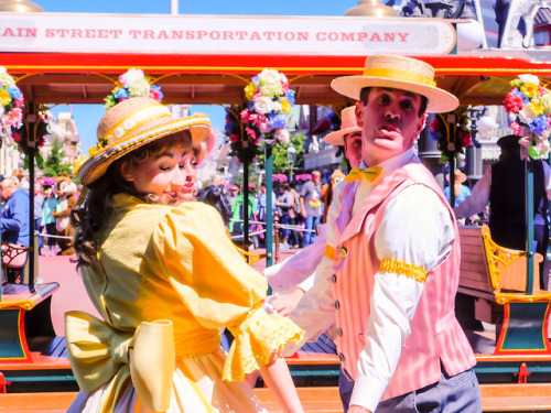 We’re walking right down the middle of Main Street USA