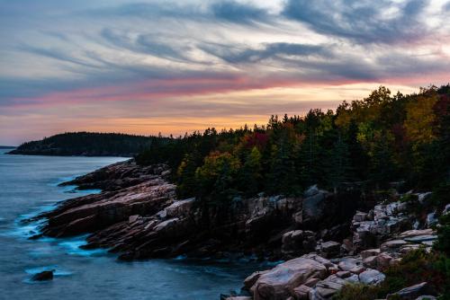 oneshotolive:  Acadia National Park Sunset Along the Rugged Coastline [OC] [6016x4014] 📷: Entropyyy89 