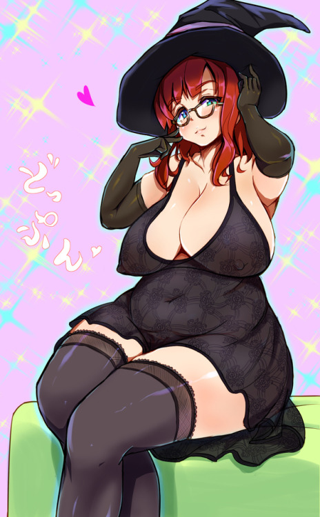 Porn photo stuffed-deluxe: Yosyo  - Curvy Witch