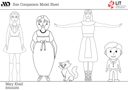 Character Model Sheet Brief