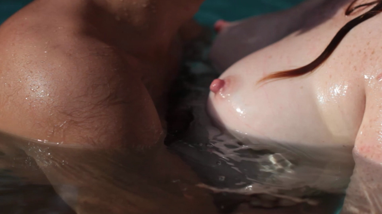 secondfloor-fet:  Stills from “pool flirtation and a romp in the grass” filmed