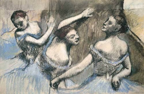 Porn allegoryofart:  Three Dancers, Edgar Degas, photos