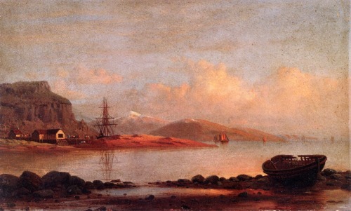 Sunset of the Labrador Coast, William Bradford