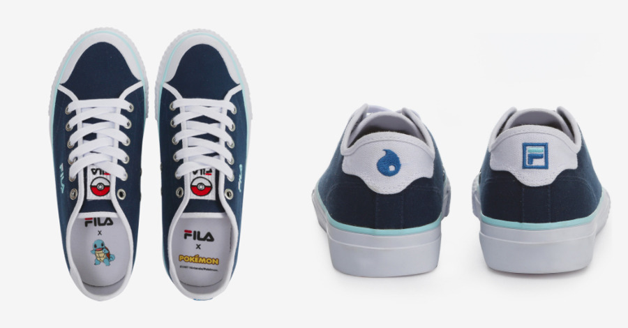 shelgon: Pictures from the FILA and Pokémon Company  collaboration. The collection