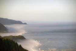 Fog on the Pacific Below Cape Perpetua