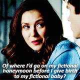 rubiesjanes: Elena Gilbert in season six: 6.19 “Because” ↳ “What do you want me to say, Damon? You want me to say that I’m never gonna be 100% ok with being a vampire for the rest of eternity? Fine, but I’m ok with that. Because then that