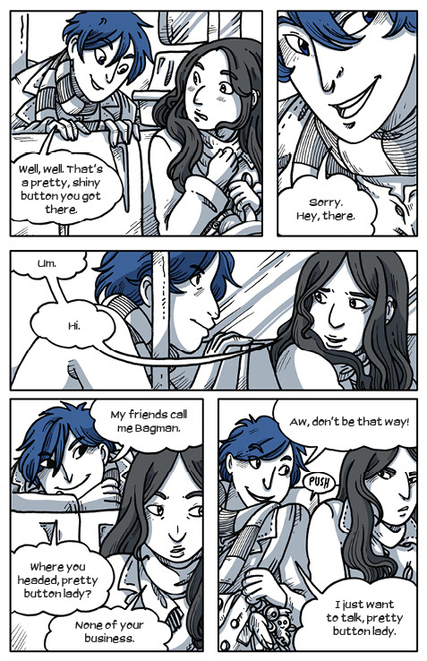 secondlina:Here is Silver Button, a comic by Megan and me (aka the team behind the fairy tale advent