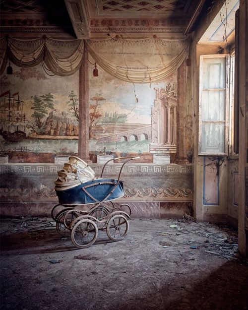 black-is-no-colour:Abandoned places, photographed by Mathias Mahling and published in Vogue Portugal
