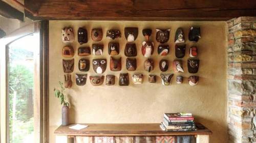 Argentine Masks #masks #mask #argentine #tribal #furniture #arredo #maschere #tribali #argentina #ar