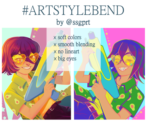 made an artstylebend challenge!