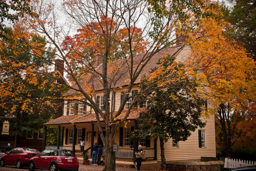 cozyautumnchills:Old Salem Tavern by NCBrian on Flickr.