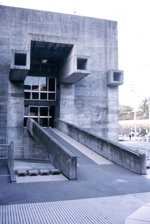 my-life-in-the-bush-of-ghosts: Oita Prefectural Library, Isozaki Arata, 1966. View this on the map