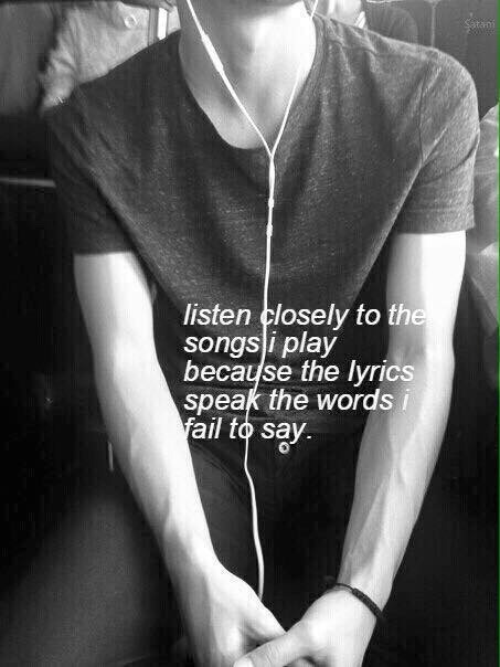 fakingitdarling:  Music is my glue. It finds my broken pieces. It puts them slowly
