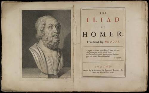 drlectersoffice:The Iliad, attributed to Homer[» Texte ancien et traduction]This most famous story n