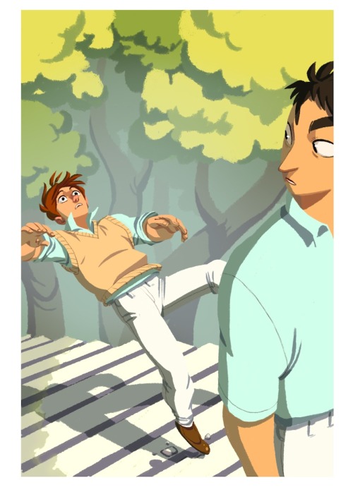 queenoftheantz: “Trust fall” Here it is! My small but oh so time consuming Iwaoi comic! 