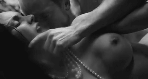 nowshesmine:  What’s my favorite thing about your party? That your guests are wondering where your wife is because I’ve taken her to your guest house and removed everything but her jewelry. Did you ask her what her favorite thing about me is? Did