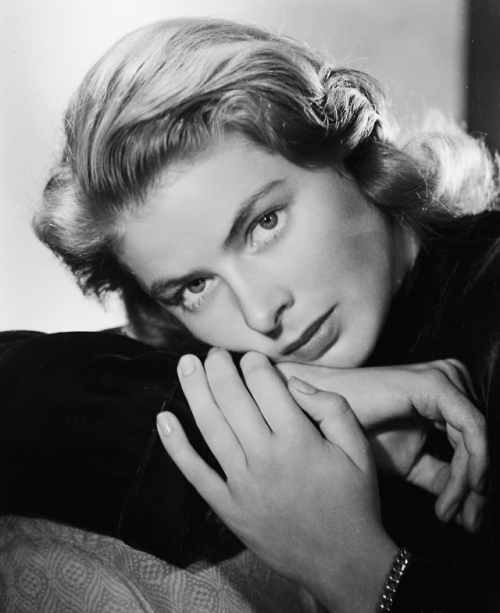 edwardslovelyelizabeth: historicwomendaily celebration week: Favorite Film StarIngrid Bergman (