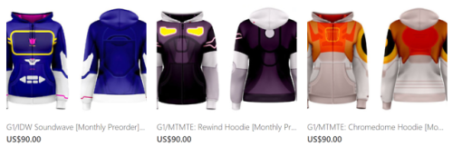 transformershoodies:★ TRANSFORMERS [MTMTE/IDW] HOODIES ARE BACK ★ But was this ever gone, you ask. T