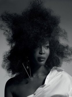 shadesofblackness:  Naomi Campbell for Vogue