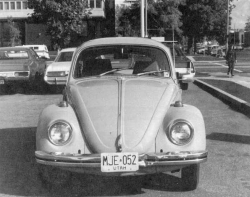  The Volkswagen Ted Bundy drove at the time of his arrest in Salt Lake City, Utah - 8/16/75. 