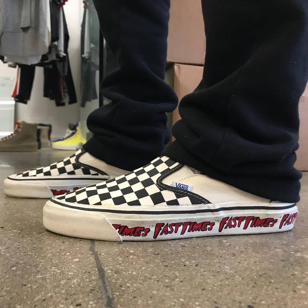 fast times vans shoes