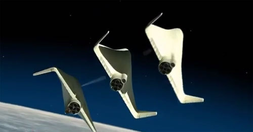 xplanes:  “In 1964 the British Aircraft Corporation (BAC) designed a hypersonic aircraft capable of flight at five times the speed of sound, nicknamed MUSTARD (Multi-Unit Space Transport And Recovery Device).  The project would have created the world’s