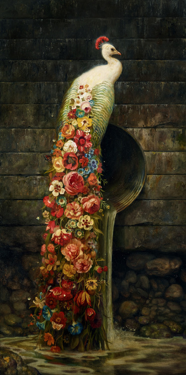 abesworlds:  Martin Wittfooth “Bloom” martinwittfooth.com/