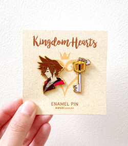 leorenart:  I’ve shipped all Kingdom Hearts pre-order! You should’ve received the tracking number now. Thank you so much for your patience and kind words on the order note, it keeps me on fire 🤗I also updated some ready stock pins in my store,