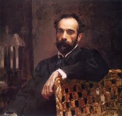 Portrait of Isaac Ilyich Levitan, 1893, Valentin Serov