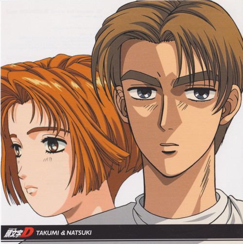 I was looking at the initial D super Eurobeat albums and the artwork uses the anime cels and even HD