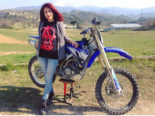 motocrossbabes: Tuesdays are for badass #Motochicks like the beautiful @ceciliaa13_