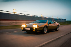 automotivated:  Lotus Esprit S2 by Lauri Ahtiainen on Flickr.  My favorite lotus of all time! Thanks 007!
