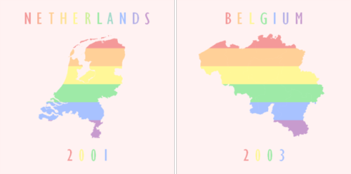 dudes: all 22 countries where nationwide same-sex marriage is legalised. #LoveWins update 30.6.2017: