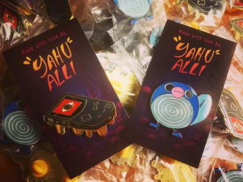 ENAMEL PINS FOR OTAKUTHON!! They came in yesterday and I’m so excited to show then to you! The