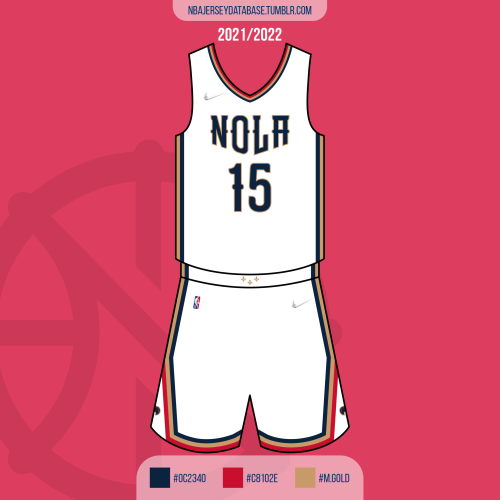 New Orleans PelicansCity Jersey 2021-2022