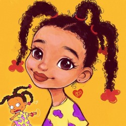 greeneyes-anddimples:  duchess365:  Day 164/365  Susie Carmichael - #Rugrats  #illustration  Oh my goodness 😩😍😍😍😍😍