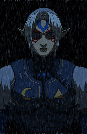 siobhanchiffon:  cparris:   15. Finish strong!: Fierce Deity  The Fierce Deity has always creeped me out a little. He’s cool, but creepy. Who is he? What’s his deal? What we see in the game isn’t really him… it’s just a child stealing his face.