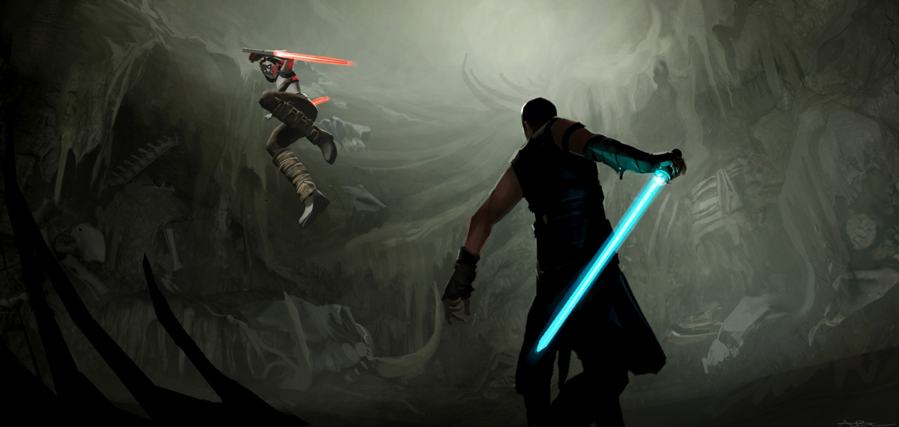 alwaysstarwars:  Stunning concept art for The Force Unleashed by Amy Beth Christenson (Part