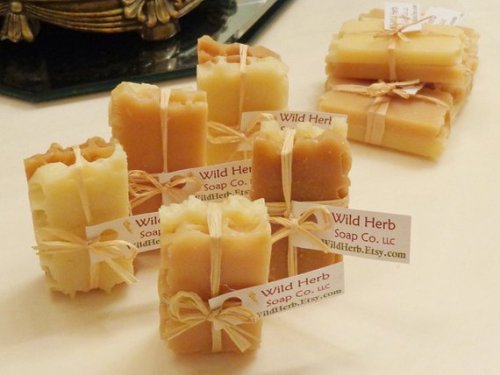 lilac-soap:Natural Honey Soap Sets